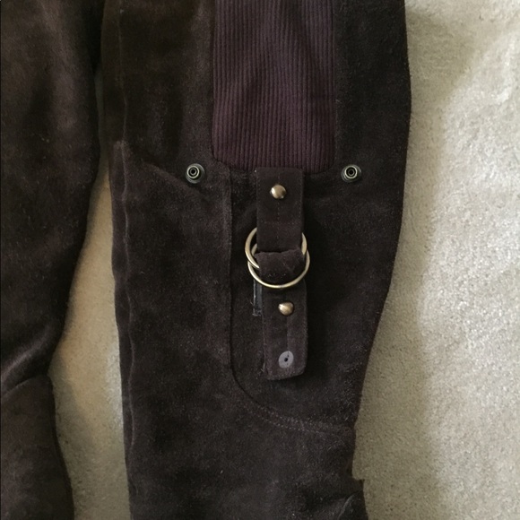 Guess brown suede leather boots size 10 - Picture 5 of 7